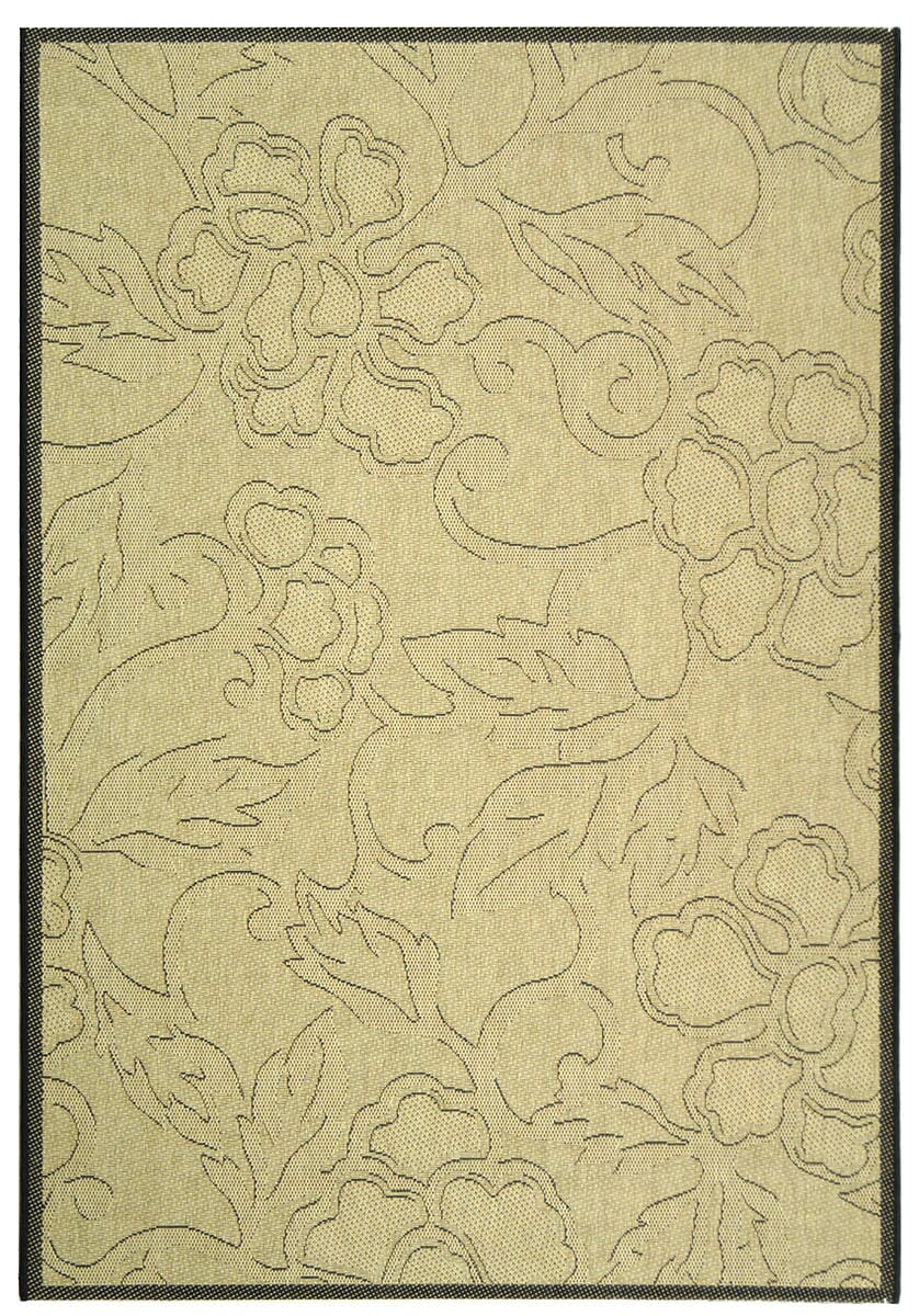 Safavieh Courtyard cy2726 - 3901 Sand / Black Rugs - Safavieh - cy2726 - 3901 - 0