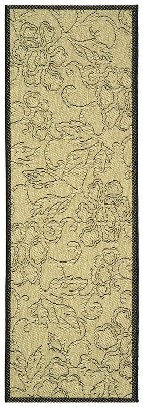 Safavieh Courtyard cy2726 - 3901 Sand / Black Rugs - Safavieh - cy2726 - 3901 - 27