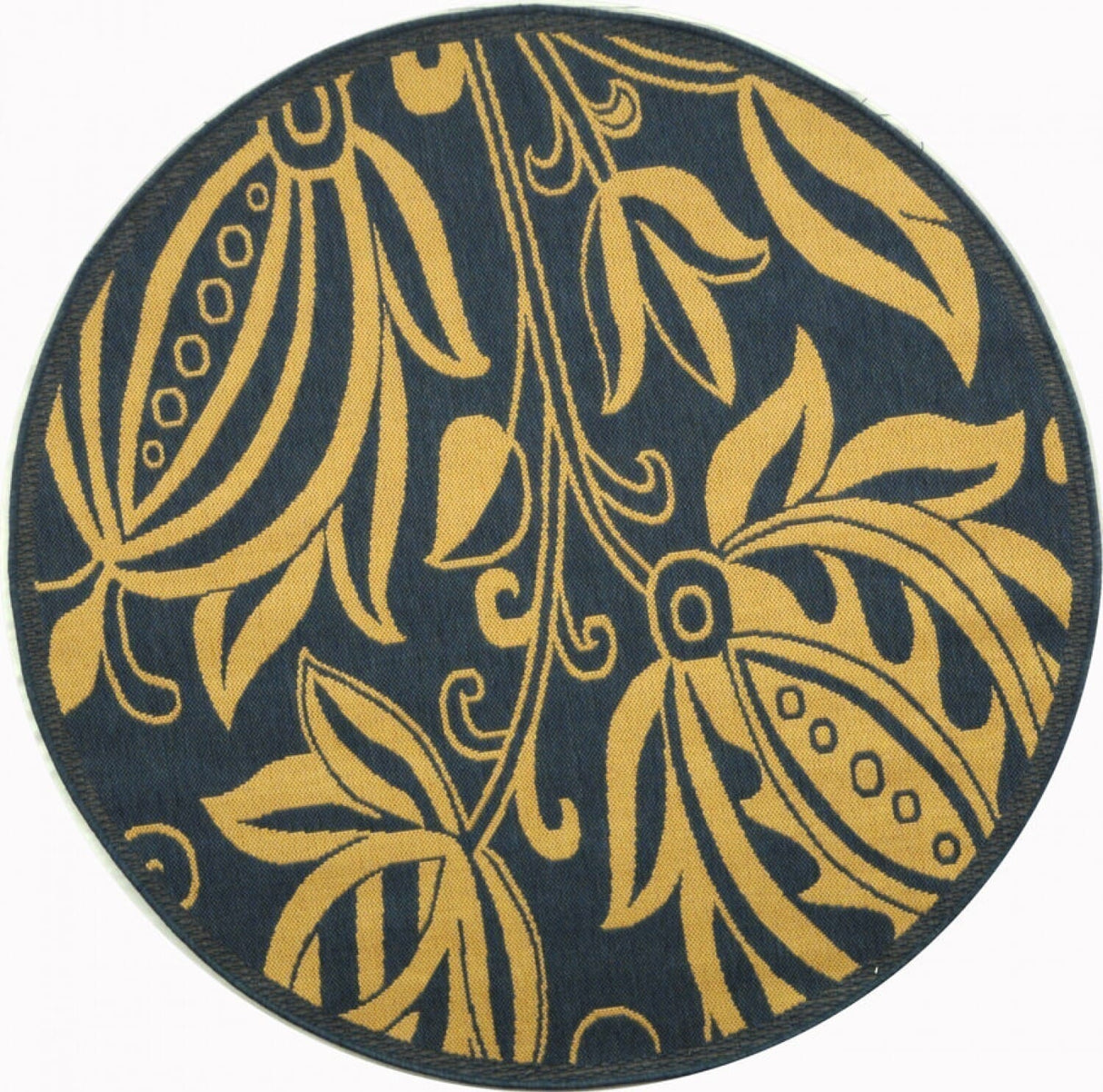 Safavieh Courtyard cy2961 - 3103 Blue / Natural Rugs - Safavieh - cy2961 - 3103 - 6