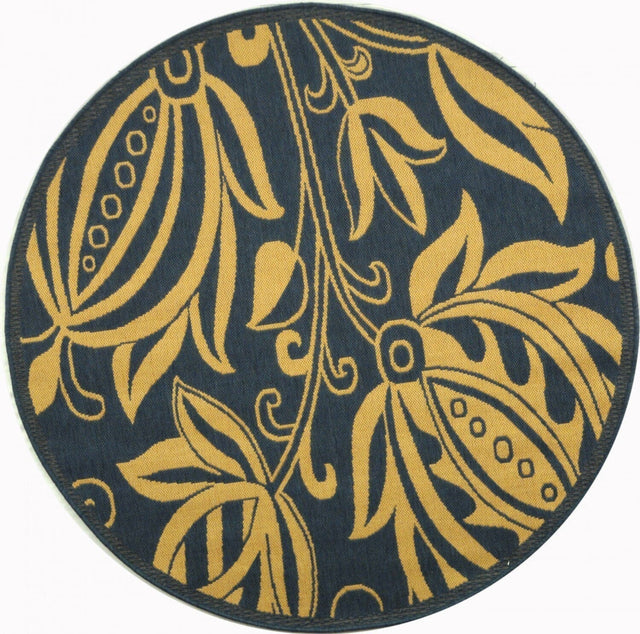 Safavieh Courtyard cy2961 - 3103 Blue / Natural Rugs - Safavieh - cy2961 - 3103 - 6