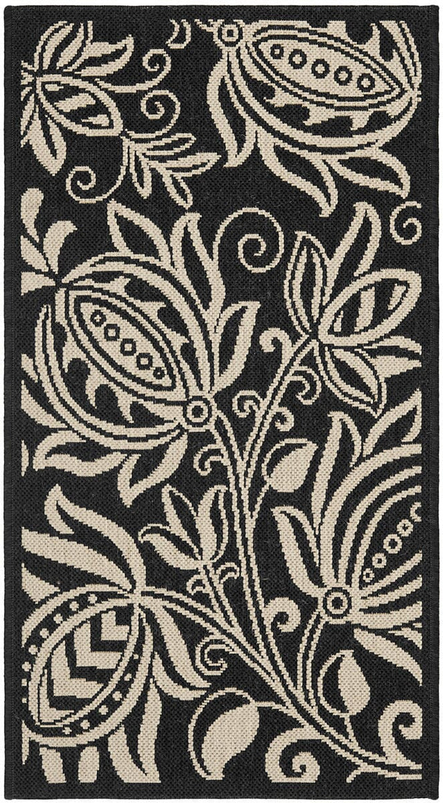 Safavieh Courtyard cy2961 - 3908 Black / Sand Rugs - Safavieh - cy2961 - 3908 - 27