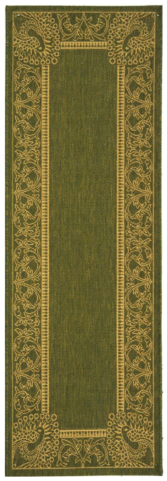 Safavieh Courtyard cy2965 - 1e06 Olive / Natural Rugs - Safavieh - cy2965 - 1e06 - 27