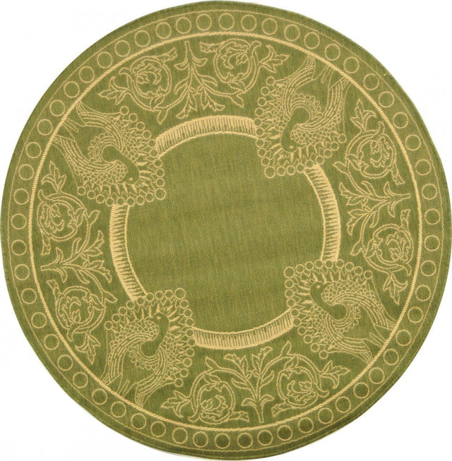 Safavieh Courtyard cy2965 - 1e06 Olive / Natural Rugs - Safavieh - cy2965 - 1e06 - 6