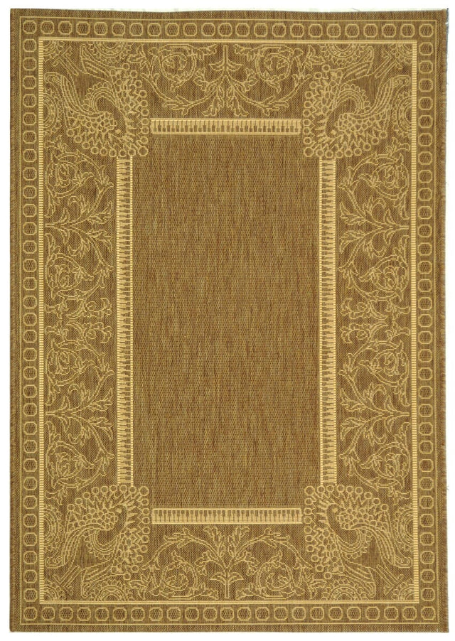 Safavieh Courtyard cy2965 - 3009 Brown / Natural Rugs - Safavieh - cy2965 - 3009 - 6