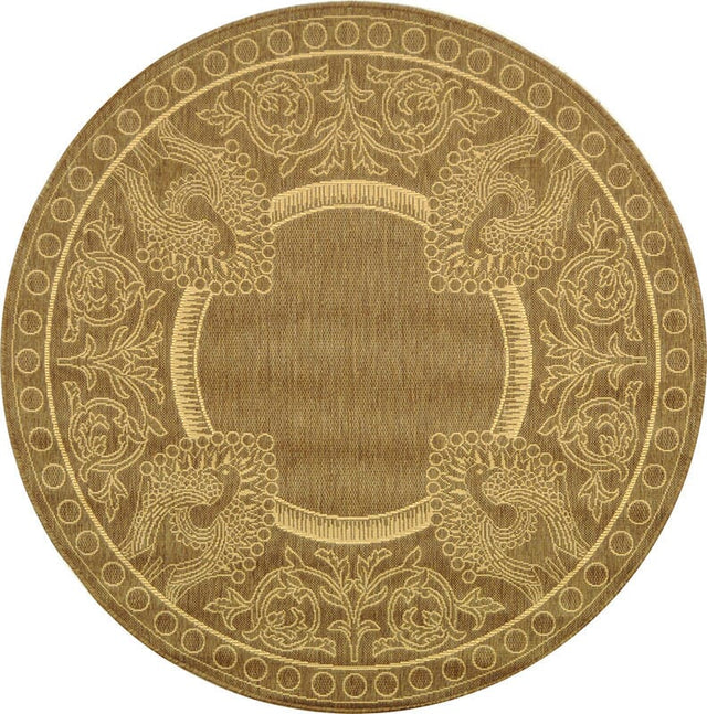 Safavieh Courtyard cy2965 - 3009 Brown / Natural Rugs - Safavieh - cy2965 - 3009 - 6