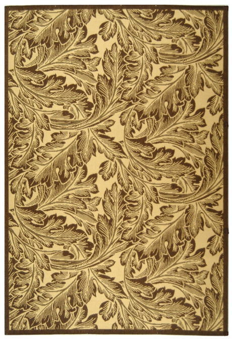 Safavieh Courtyard cy2996 - 3001 Natural / Brown Rugs - Safavieh - cy2996 - 3001 - 5r