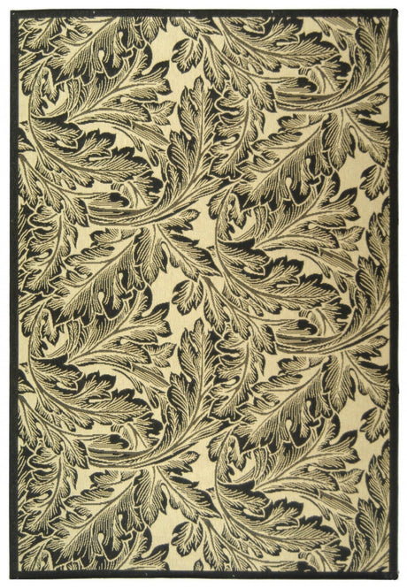 Safavieh Courtyard cy2996 - 3901 Sand / Black Rugs - Safavieh - cy2996 - 3901 - 0