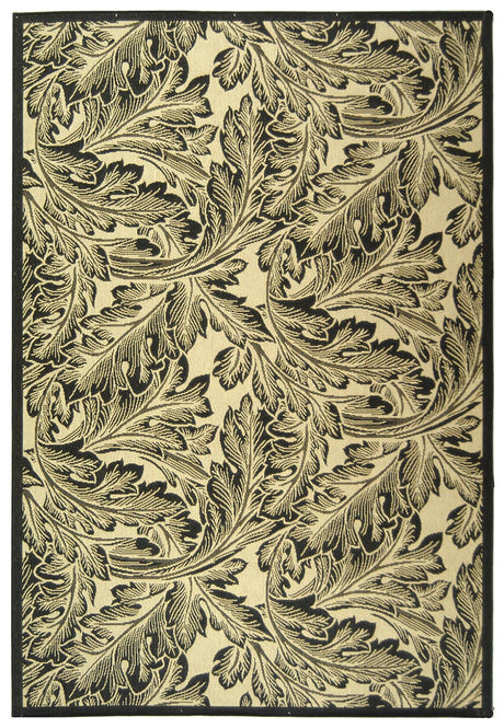 Safavieh Courtyard cy2996 - 3901 Sand / Black Rugs - Safavieh - cy2996 - 3901 - 0