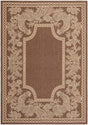 Safavieh Courtyard Cy3305 - 3409 Chocolate / Natural Rugs - Safavieh - cy3305 - 3409 - 2