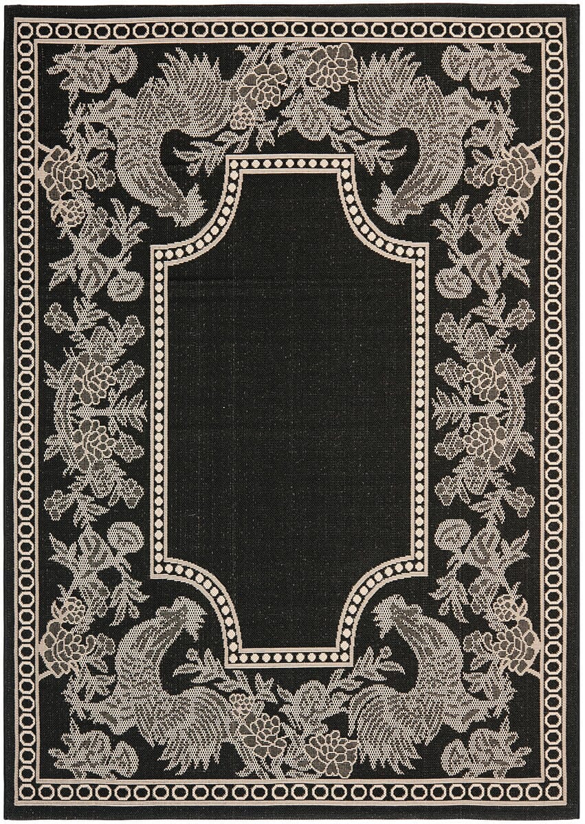 Safavieh Courtyard Cy3305 - 3908 Black / Sand Rugs - Safavieh - cy3305 - 3908 - 2