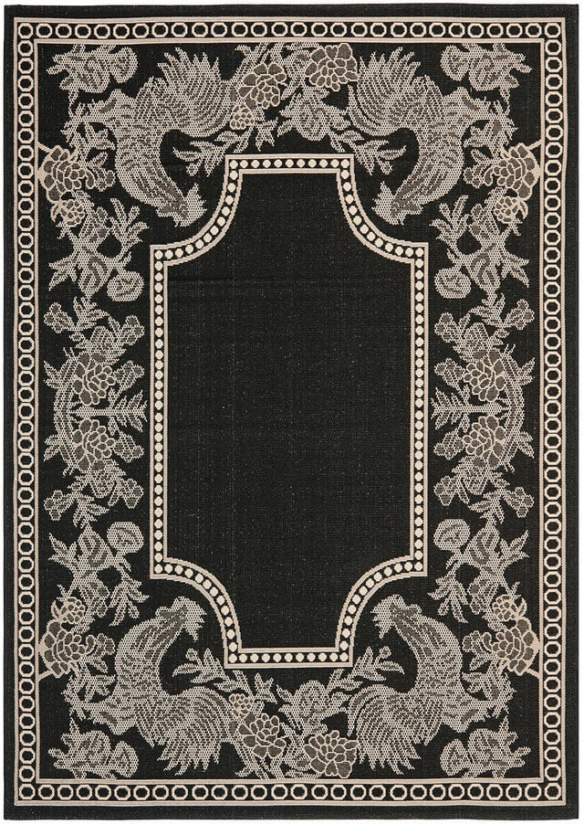 Safavieh Courtyard Cy3305 - 3908 Black / Sand Rugs - Safavieh - cy3305 - 3908 - 2