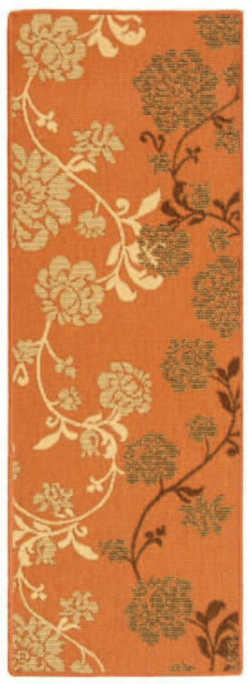 Safavieh Courtyard Cy4027C Terra Natural / Brown Rugs - Safavieh - cy4027c - 27