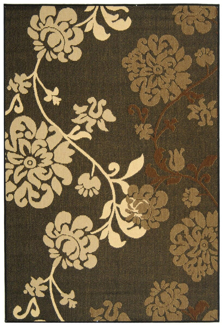 Safavieh Courtyard Cy4027D Black Natural / Brown Rugs - Safavieh - cy4027d - 2