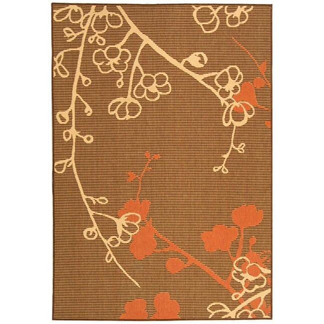 Safavieh Courtyard Cy4038C Brown Natural / Terracotta Rugs - Safavieh - cy4038c - 2
