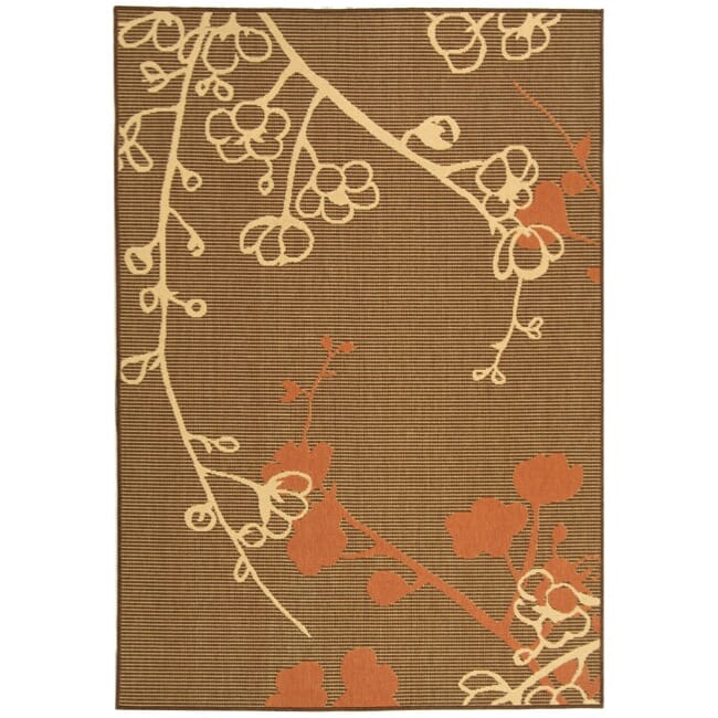 Safavieh Courtyard Cy4038C Brown Natural / Terracotta Rugs - Safavieh - cy4038c - 27