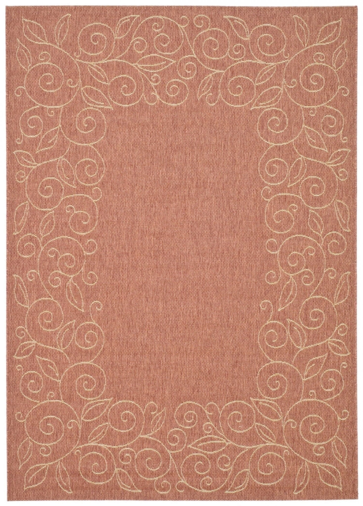 Safavieh Courtyard cy5139a Rust / Sand Rugs - Safavieh - cy5139a - 3