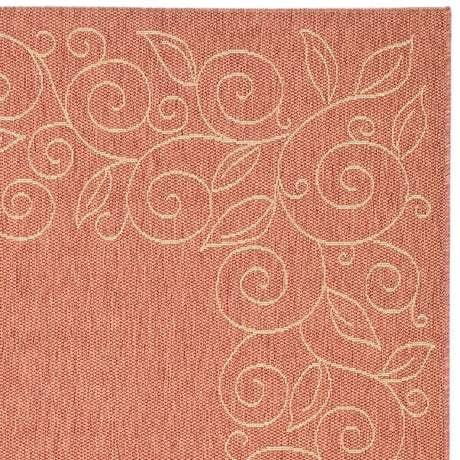 Safavieh Courtyard cy5139a Rust / Sand Rugs - Safavieh - cy5139a - 3