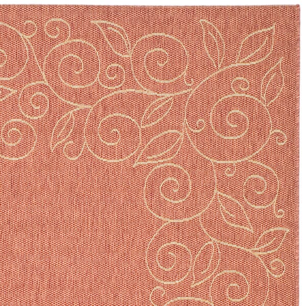 Safavieh Courtyard cy5139a Rust / Sand Rugs - Safavieh - cy5139a - 3