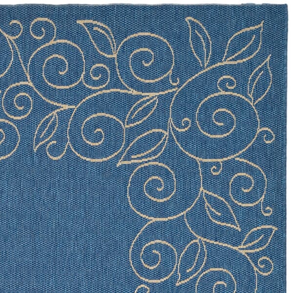 Safavieh Courtyard cy5139c Blue / Ivory Rugs - Safavieh - cy5139c - 2