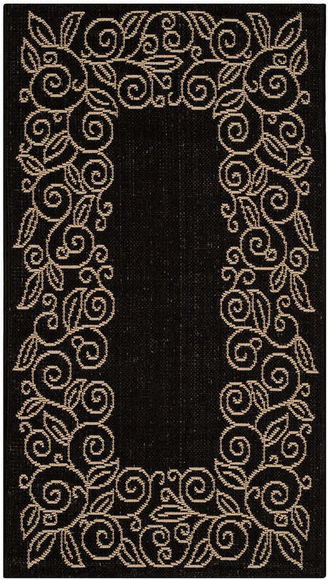 Safavieh Courtyard cy5139d Black / Sand Rugs - Safavieh - cy5139d - 7r