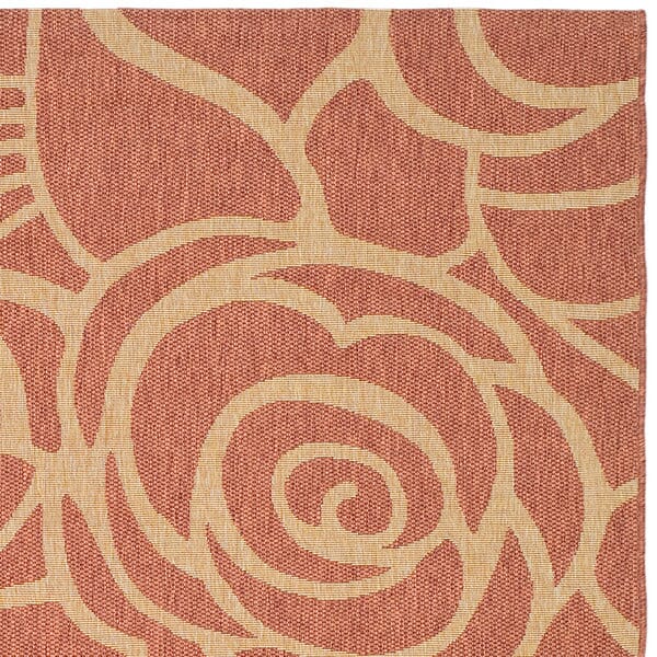 Safavieh Courtyard cy5141a Rust / Sand Rugs - Safavieh - cy5141a - 3