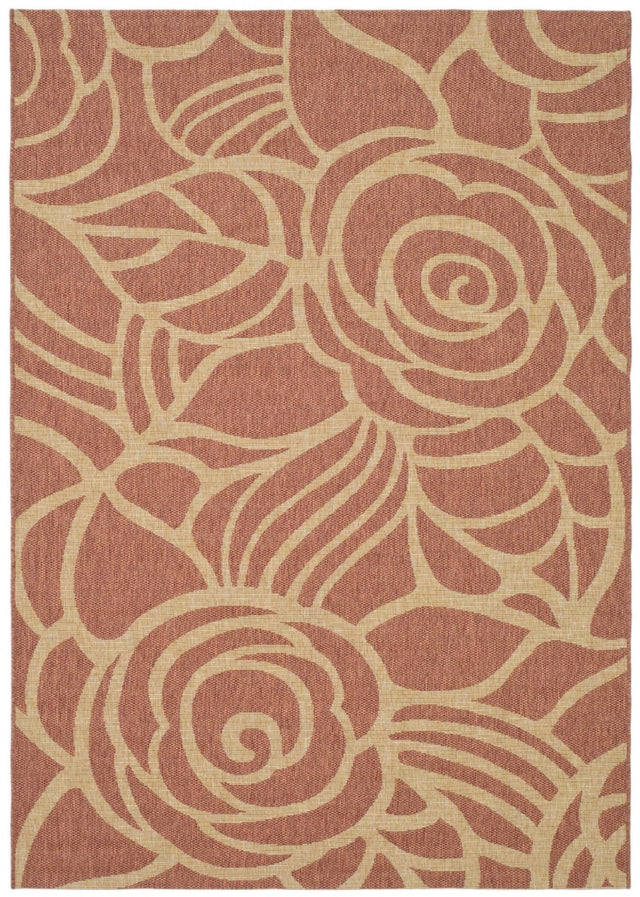 Safavieh Courtyard cy5141a Rust / Sand Rugs - Safavieh - cy5141a - 3