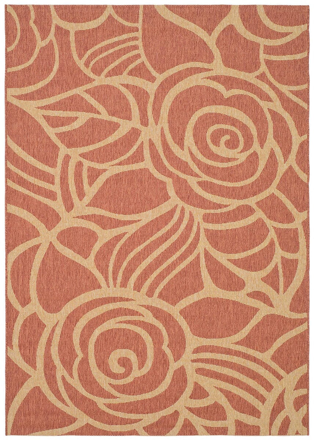 Safavieh Courtyard cy5141a Rust / Sand Rugs - Safavieh - cy5141a - 3