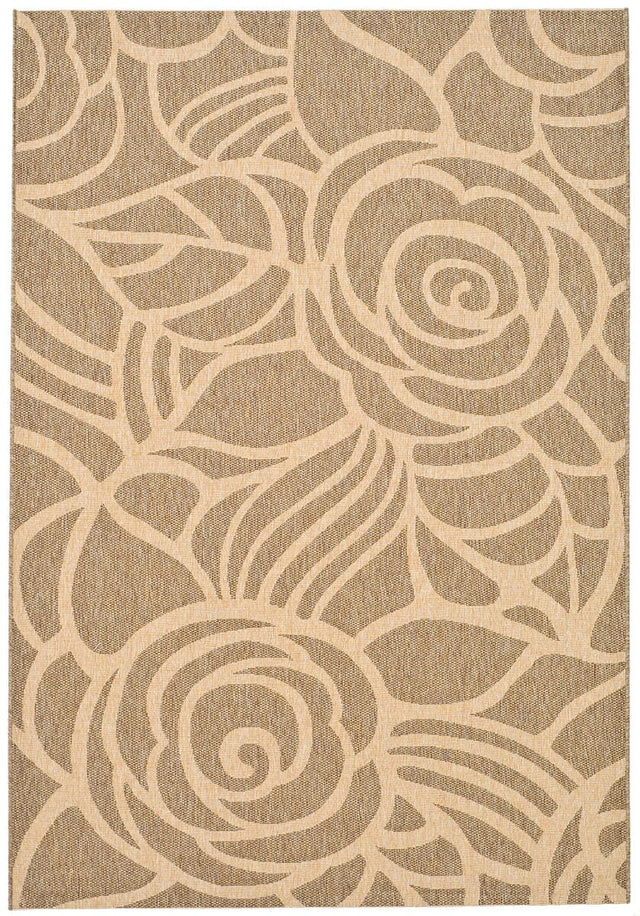Safavieh Courtyard cy5141b Coffee / Sand Rugs - Safavieh - cy5141b - 2