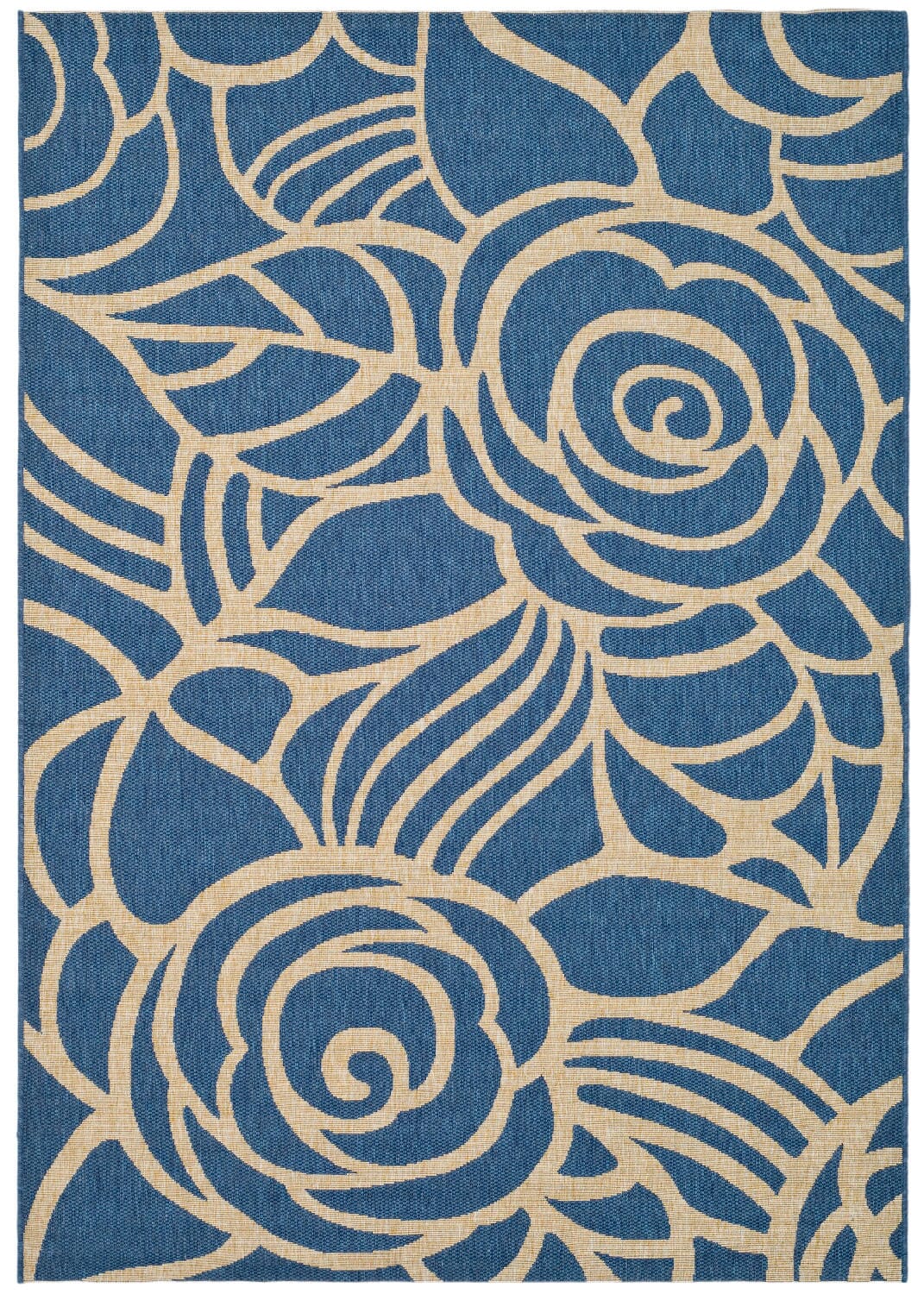 Safavieh Courtyard Cy5141C Blue / Beige Rugs - Safavieh - cy5141c - 8sq