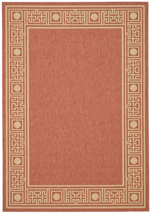 Safavieh Courtyard cy5143a Rust / Sand Rugs - Safavieh - cy5143a - 3