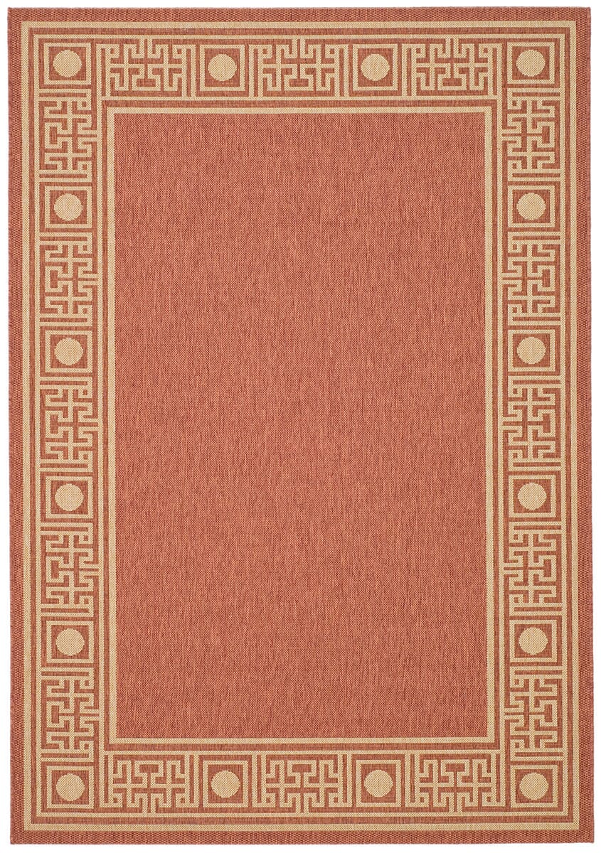 Safavieh Courtyard cy5143a Rust / Sand Rugs - Safavieh - cy5143a - 3
