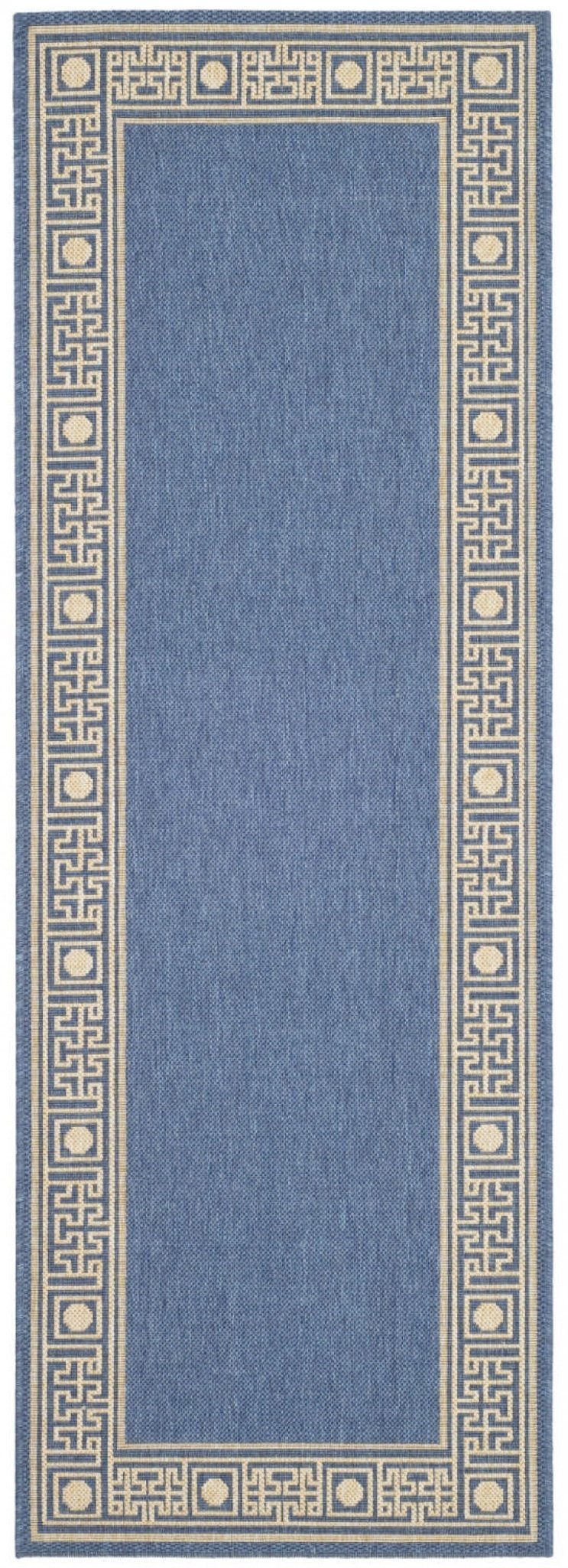 Safavieh Courtyard cy5143c Blue / Ivory Rugs - Safavieh - cy5143c - 27