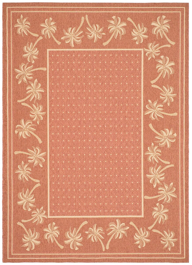 Safavieh Courtyard cy5148a Rust / Sand Rugs - Safavieh - cy5148a - 3