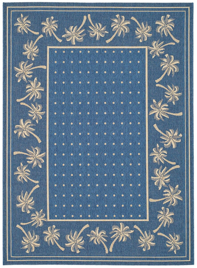 Safavieh Courtyard cy5148c Blue / Ivory Rugs - Safavieh - cy5148c - 3