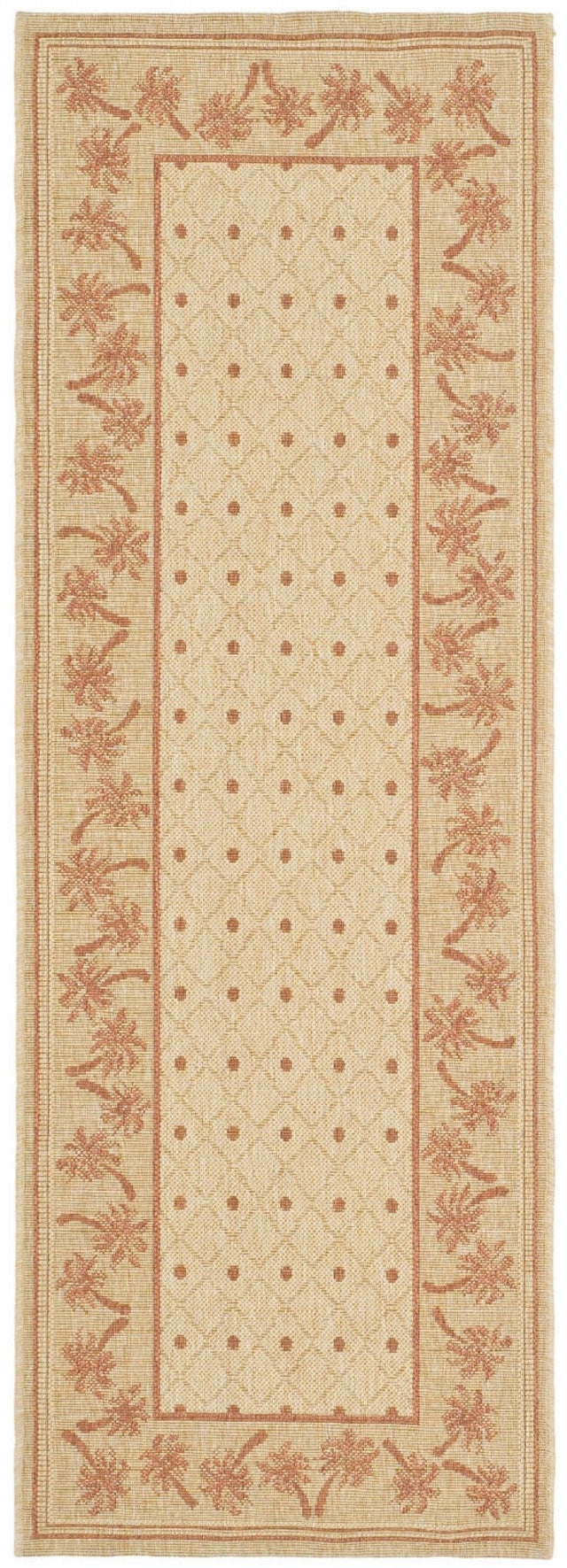 Safavieh Courtyard cy5148j Ivory / Rust Rugs - Safavieh - cy5148j - 27