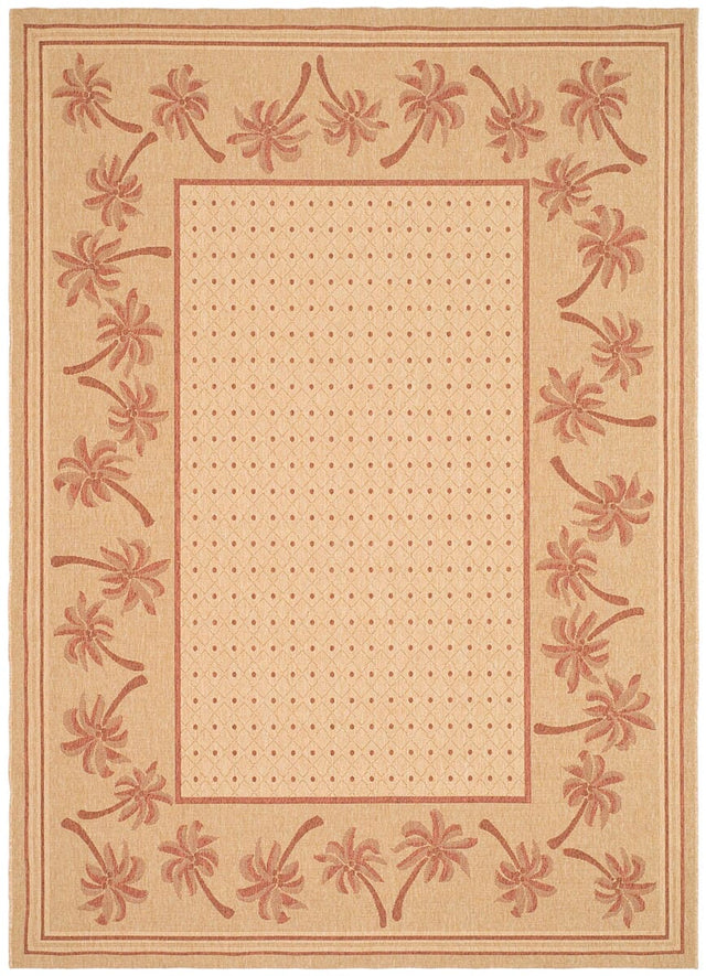 Safavieh Courtyard cy5148j Ivory / Rust Rugs - Safavieh - cy5148j - 3