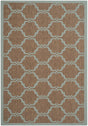 Safavieh Courtyard Cy6009 - 337 Brown / Aqua Rugs - Safavieh - cy6009 - 337 - 2