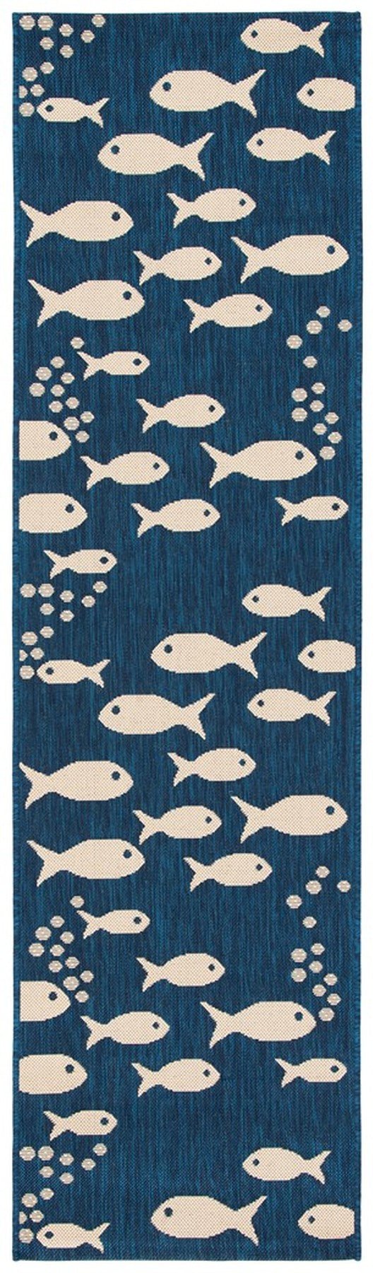 Safavieh Courtyard Cy6012 - 258 Navy/Beige Rugs - Safavieh - cy6012 - 258 - 27