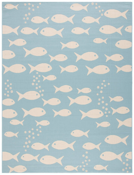 Safavieh Courtyard Cy6012 Aqua/Beige Rug - Safavieh - cy6012 - 223 - 2