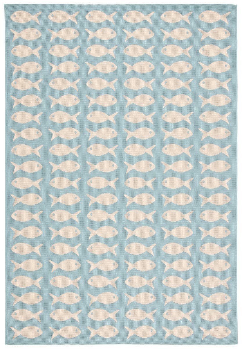 Safavieh Courtyard Cy6013 - 223 Aqua/Beige Rugs - Safavieh - cy6013 - 223 - 2
