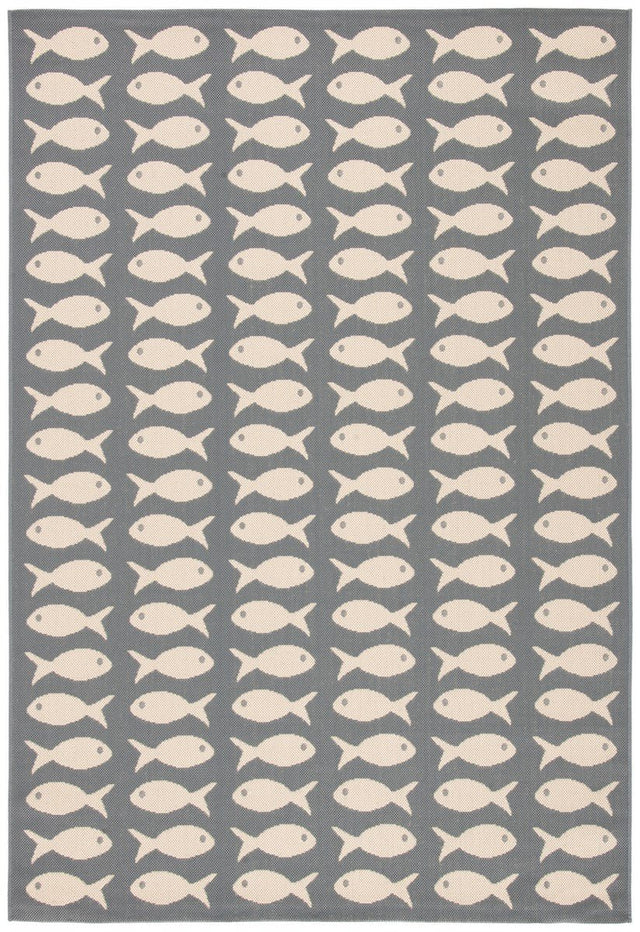 Safavieh Courtyard Cy6013 - 236 Grey/Beige Rugs - Safavieh - cy6013 - 236 - 3