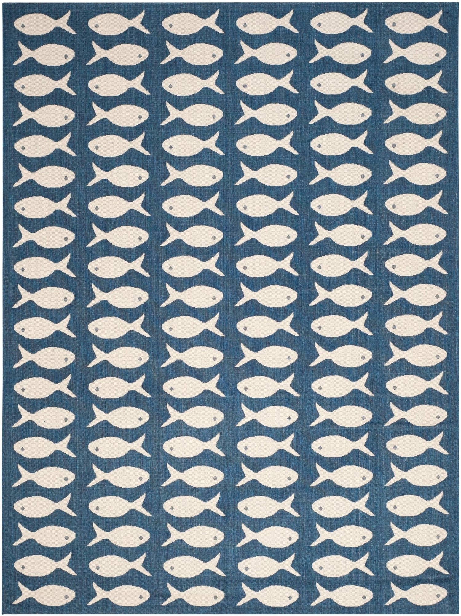 Safavieh Courtyard Cy6013 Navy/Beige Rug - Safavieh - cy6013 - 268 - 3