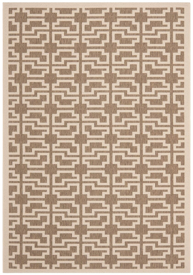 Safavieh Courtyard Cy6015 - 242 Mocha / Beige Rugs - Safavieh - cy6015 - 242 - 2