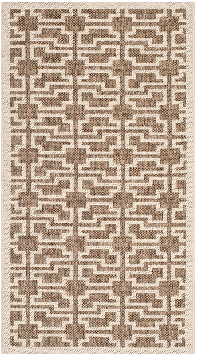 Safavieh Courtyard Cy6015 - 242 Mocha / Beige Rugs - Safavieh - cy6015 - 242 - 38