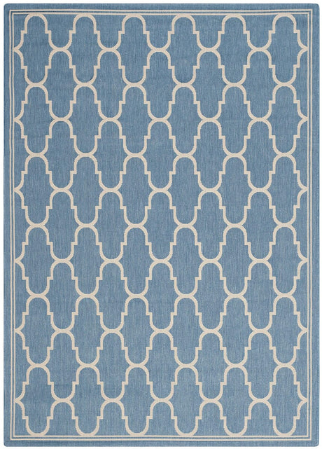 Safavieh Courtyard Cy6016 - 243 Blue / Beige Rugs - Safavieh - cy6016 - 243 - 4