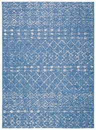 Safavieh Courtyard Cy6019 - 23321 Blue/Ivory Rugs - Safavieh - cy6019 - 23321 - 4