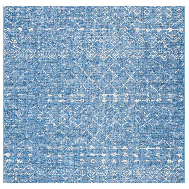 Safavieh Courtyard Cy6019 - 23321 Blue/Ivory Rugs - Safavieh - cy6019 - 23321 - 7sq