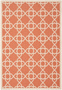 Safavieh Courtyard Cy6032 - 241 Terracotta / Beige Rugs - Safavieh - cy6032 - 241 - 2