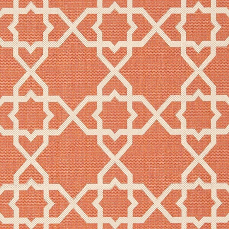 Safavieh Courtyard Cy6032 - 241 Terracotta / Beige Rugs - Safavieh - cy6032 - 241 - 2