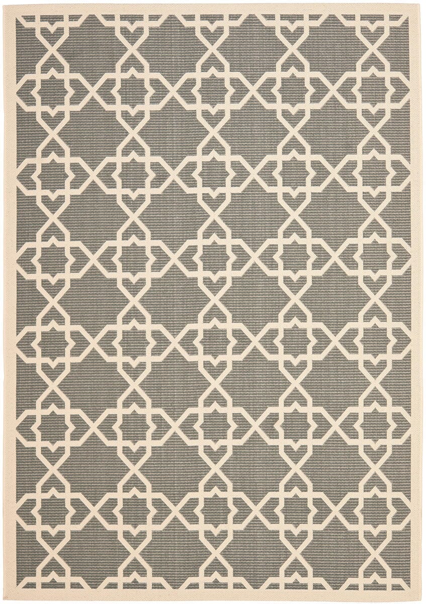 Safavieh Courtyard Cy6032 - 246 Grey / Beige Rugs - Safavieh - cy6032 - 246 - 2